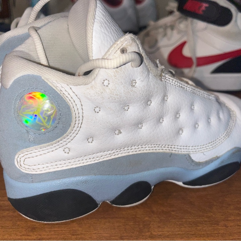 Jordan retro 13 grey/blue gs